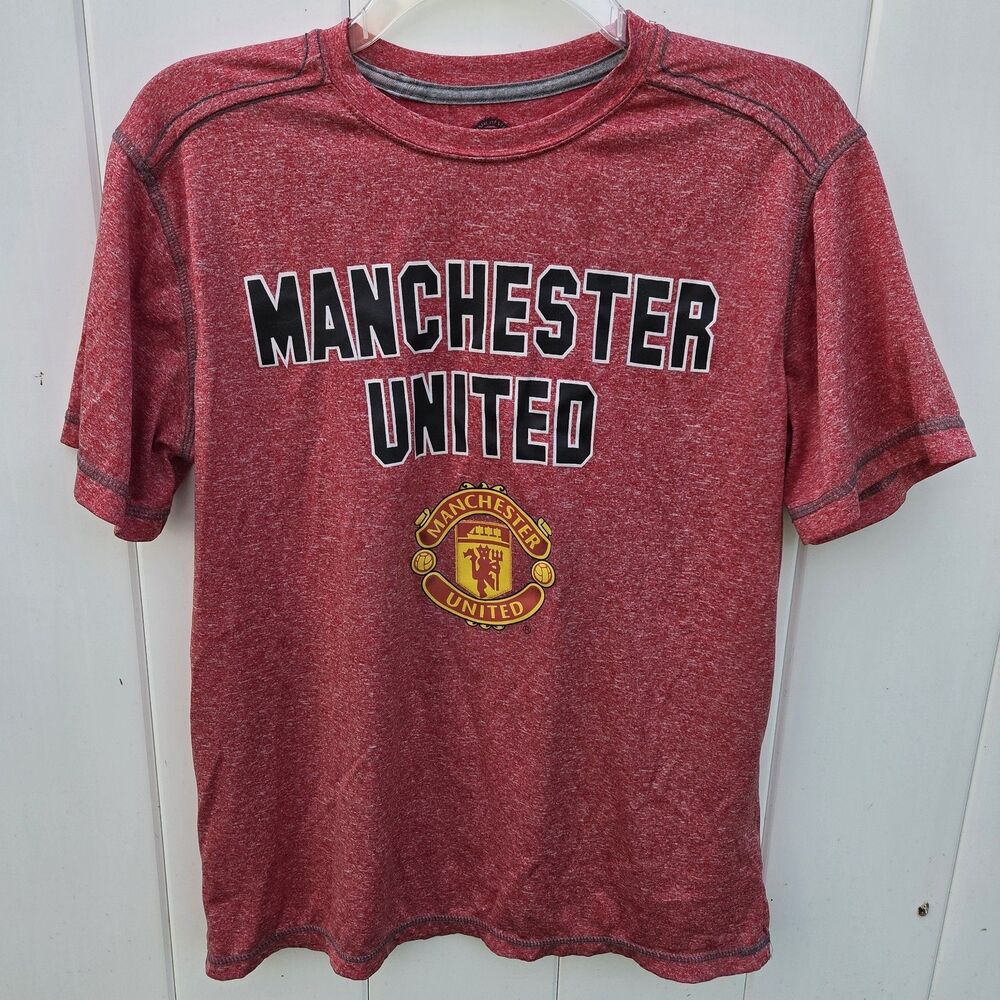 Manchester United Shirt Mens Medium Lightweight Short Sleeve Futbol Soccer
